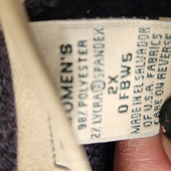 L.L.BEAN black polartek button-down fleece shacket Jacket - Picture 6 of 8